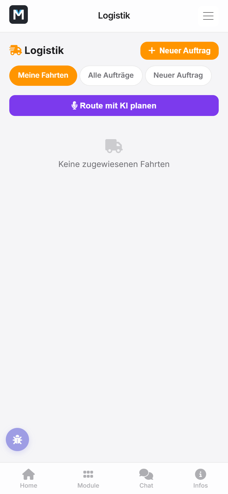 Meine Fahrten in der Logistik